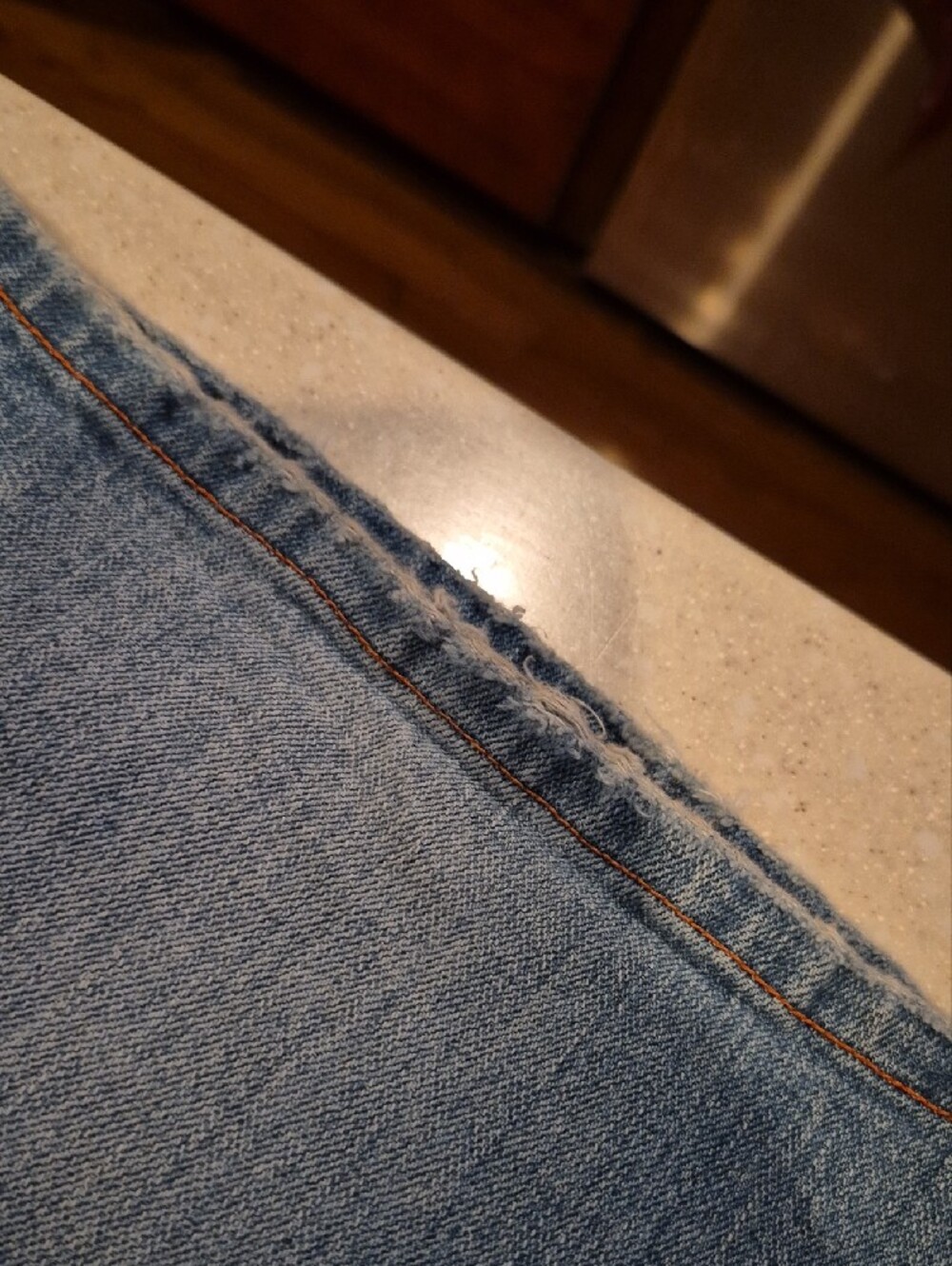 BONGO Light Wash Denim Jeans with Butterfly Embroidery Pockets 13 - Picture 6 of 9